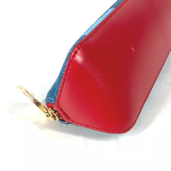 LOUIS VUITTON GI0444 MonogramDenim Trousse Elizabeth pencil case Unused - Picture 4 of 16